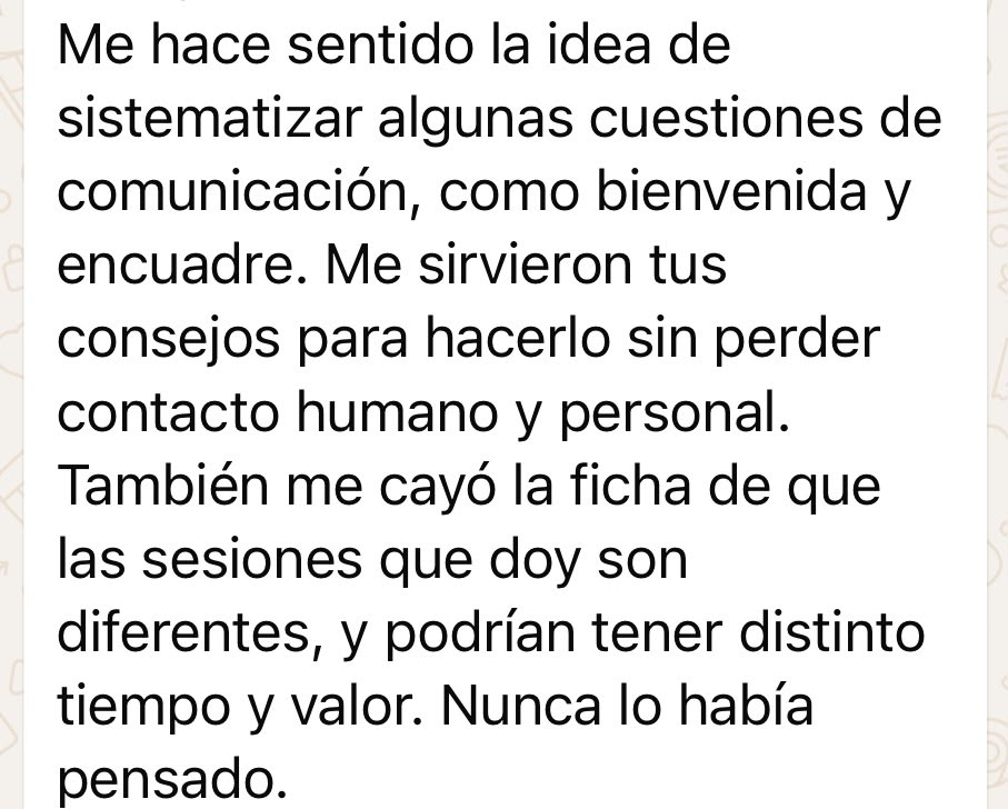 Testimonio Masterclass Enciende tu 1:1