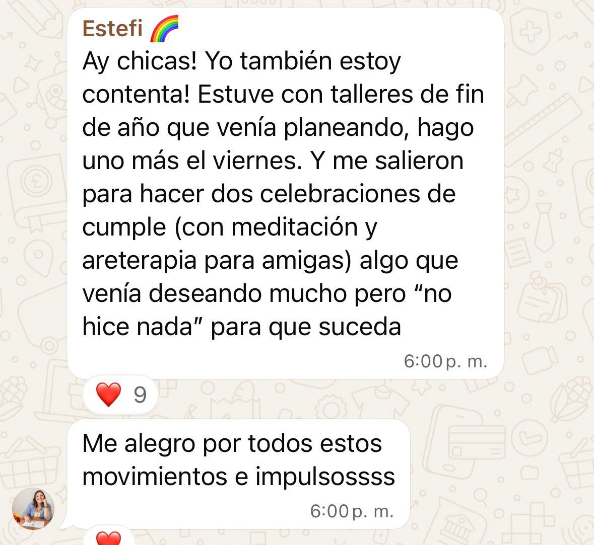 Testimonio por WhatsApp 4