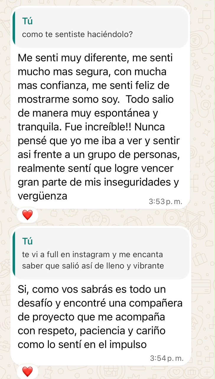 Experiencia de Nat